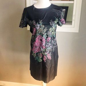 TopShop faux leather dress